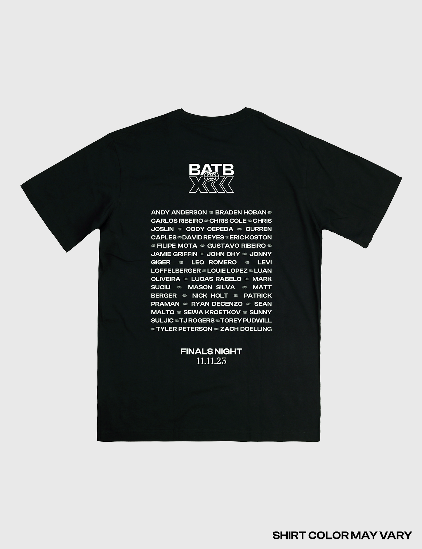Autographed Cody Cepeda Round 1 | BATB 13 Ticket Deck + Tee