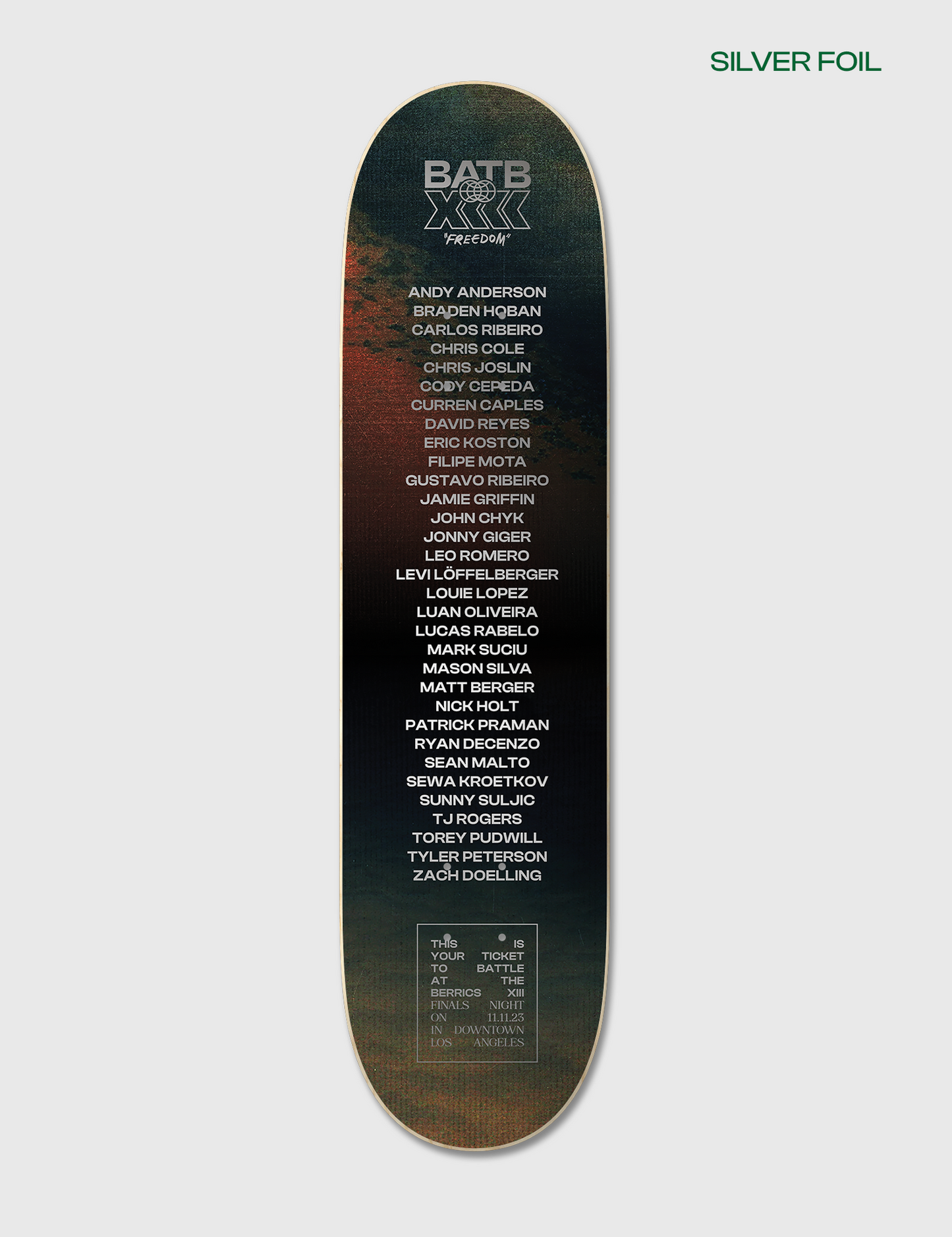 BATB 13 Ticket + Deck + Tee Bundle