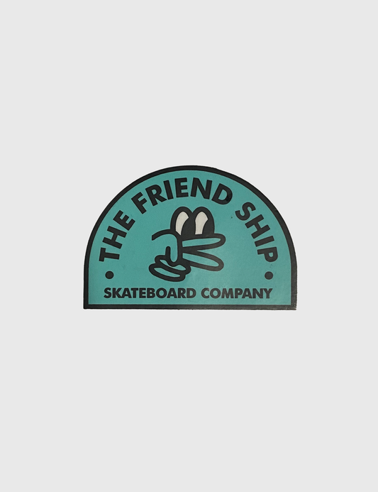 The Friend Ship Logo Sticker