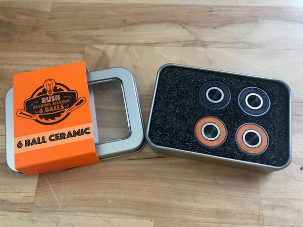 Rush ceramic bearings shield detail