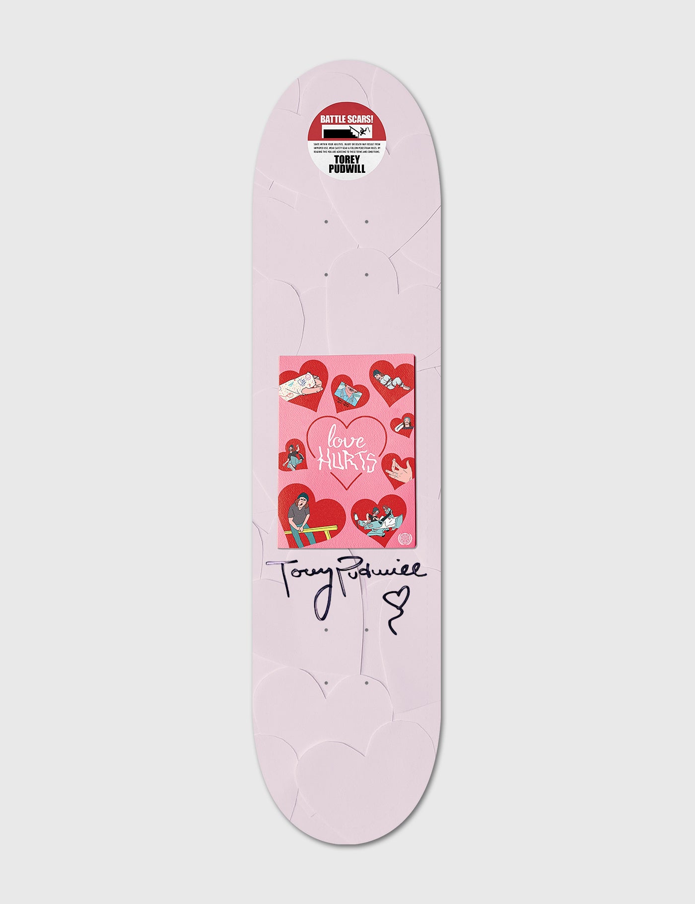 Autographed Torey Pudwill | Battle Scars Deck
