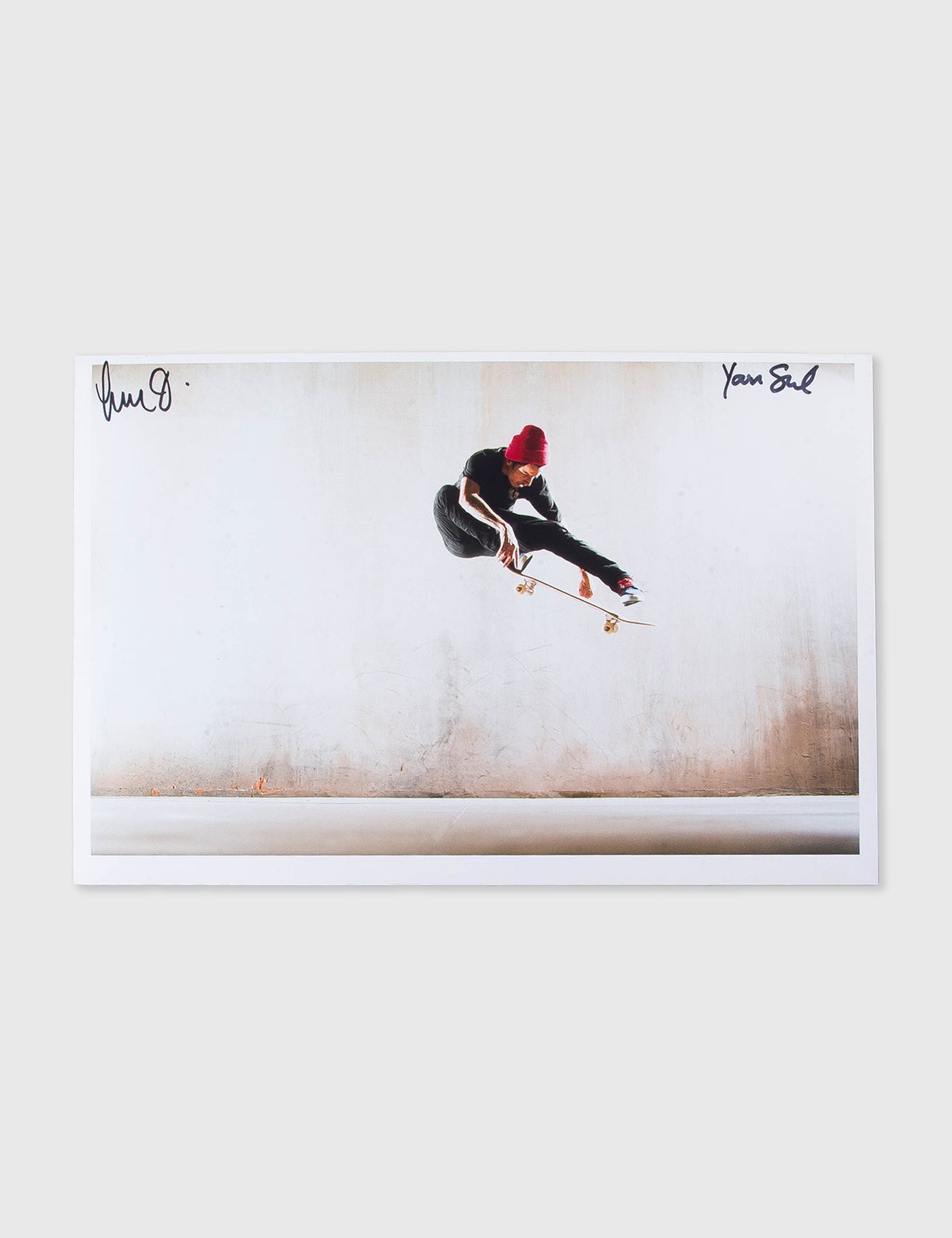 Autographed Luan Oliveira x Yoon Sul "Kickflip" Print