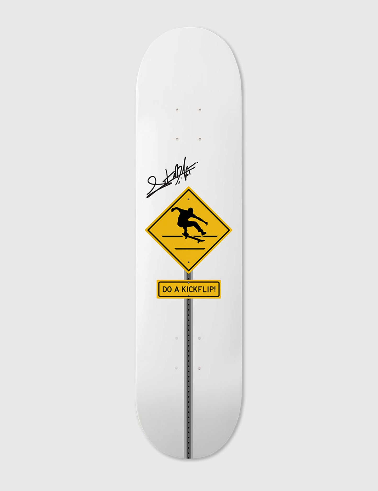 Autographed Leticia Bufoni | DO A KICKFLIP! Deck