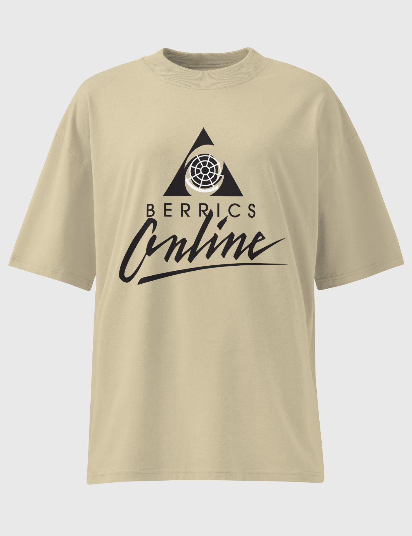 Berrics Online Oversized High Neck T-shirt