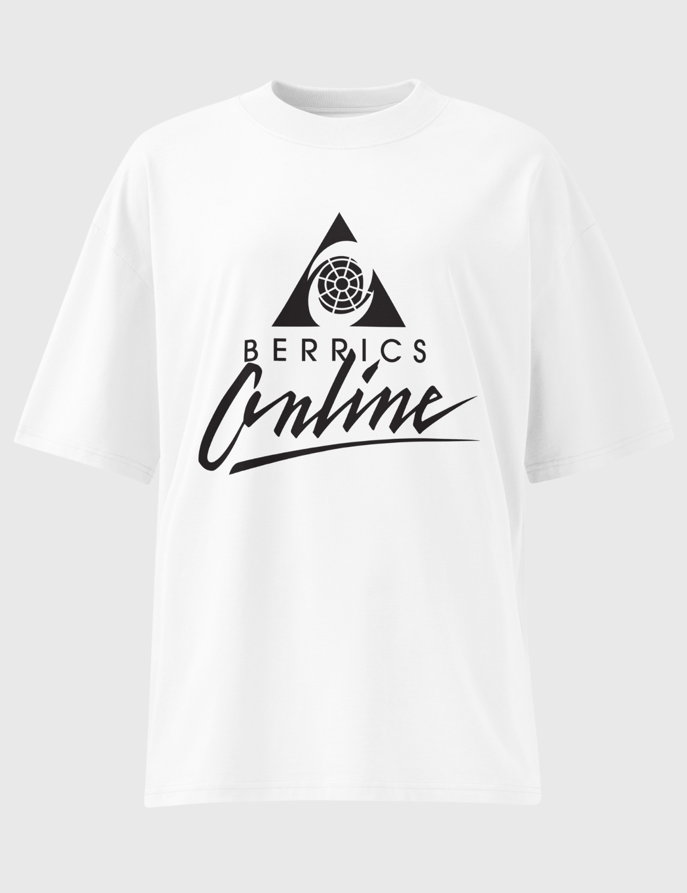 Berrics Online Oversized High Neck T-shirt