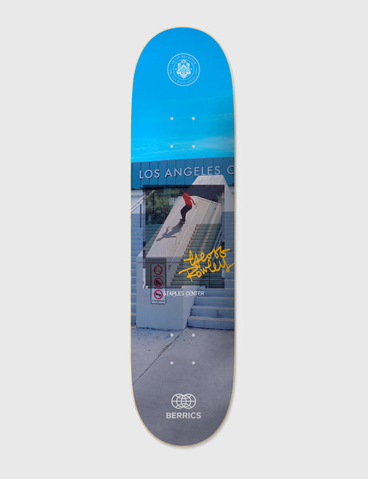 Autographed Geoff Rowley | Skate Register: Staples Center Deck