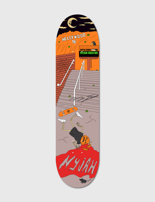 Autographed Nyjah Huston | Battle Scars Deck