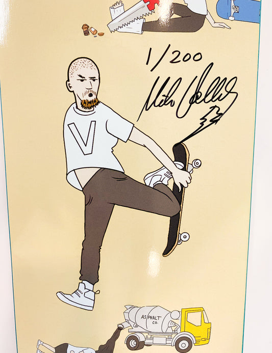 Autographed Mike Vallely | Battle Scars Deck