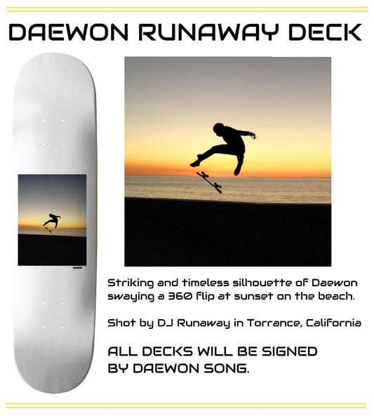 Autographed Daewon Song | Runaway Deck