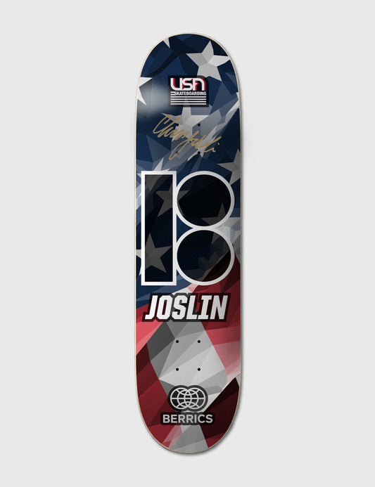 Autographed Chris Joslin | Plan B x Berrics x USA Skateboarding Deck